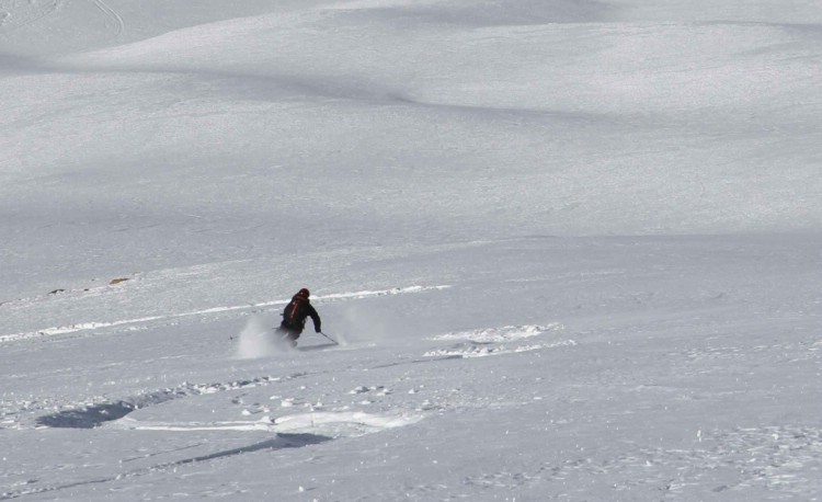 Rickard på Best Skiing at the moment 12 februari 2011. Foto:Carl Lundberg