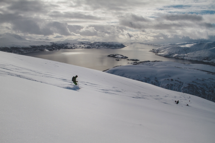 Skitouring i Lyngen Foto: Andreas Bengtsson