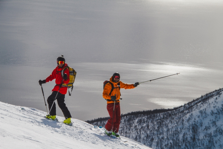 Skitouring i Lyngen Foto: Andreas Bengtsson