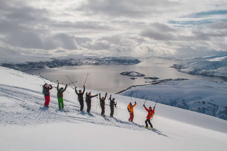 Skitouring i Lyngen Foto: Andreas Bengtsson