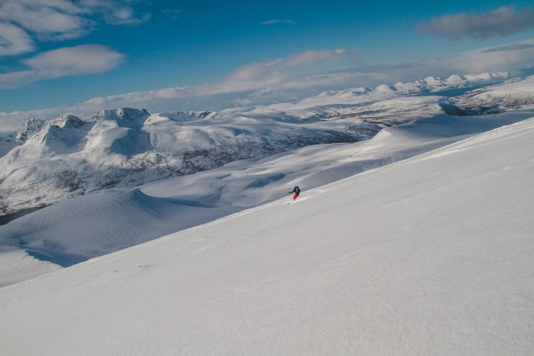 Skitouring i Lyngen Foto: Andreas Bengtsson