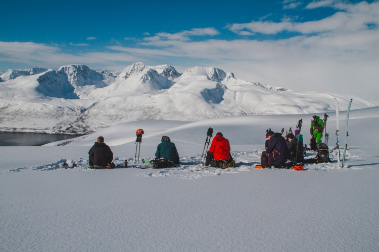 Skitouring i Lyngen Foto: Andreas Bengtsson