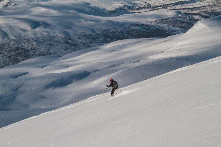 Skitouring i Lyngen Foto: Andreas Bengtsson