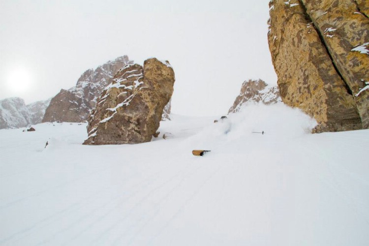 Powder fever in August 2012. Photo Andreas Bengtsson