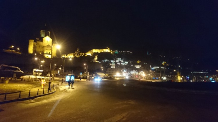 Tblisi by night. Photo: Andreas Bengtsson