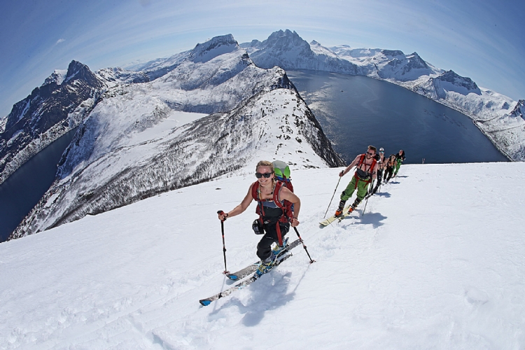 Senja Ski Foto Nils-Erik Bjørholt 