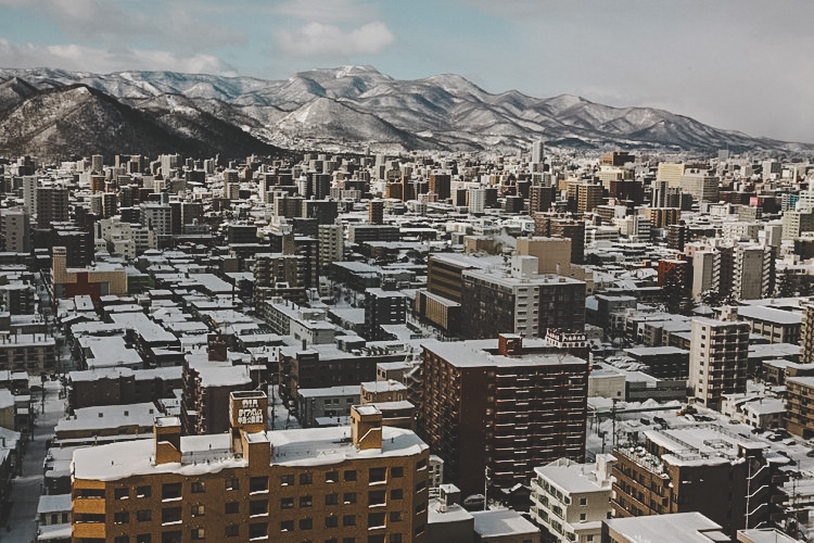 Sapporo januari 2011. Foto: Carl Lundberg