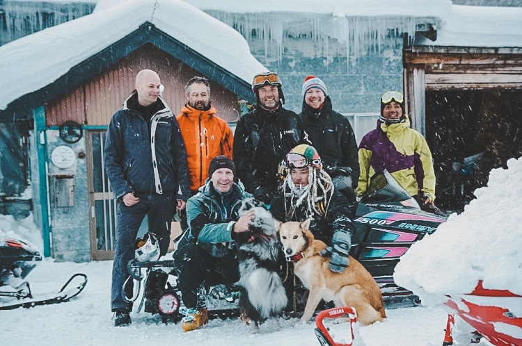 The Powder Hogs! Foto: Carl Lundberg