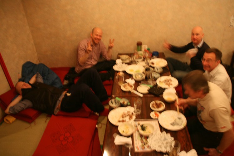 God mat, bad i varma källor och puderskidåkning. Hokkaido, Japan. 10e Januari 2010. Foto: Andreas Bengtsson 