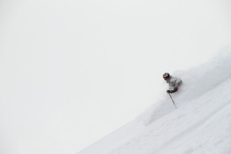 Richard Törnblom. Underbar snö i Schweiz. Best Skiing at the moment, 30e Jan 2010.  Foto: Andreas Bengtsson