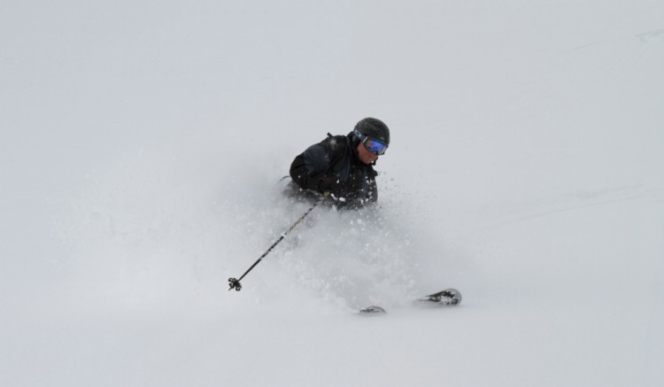 Mikael Kemi skiing. March 30 2010 Photo: Andreas Bengtsson 